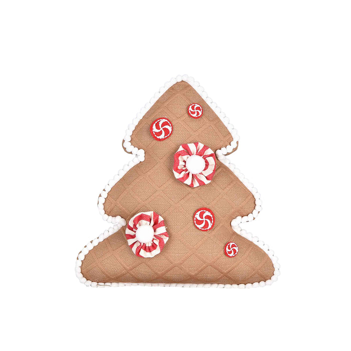 Plush Gingerbread Tree with Candy