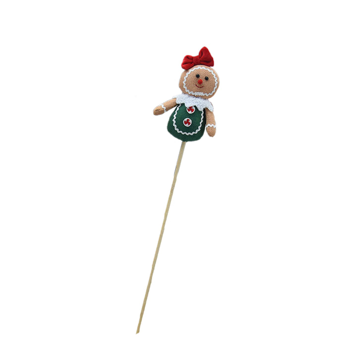 Gingerbread man on stick