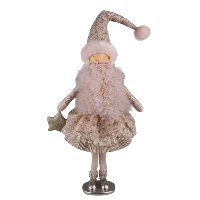 69cm Pink Angel Standing Doll w/ Star