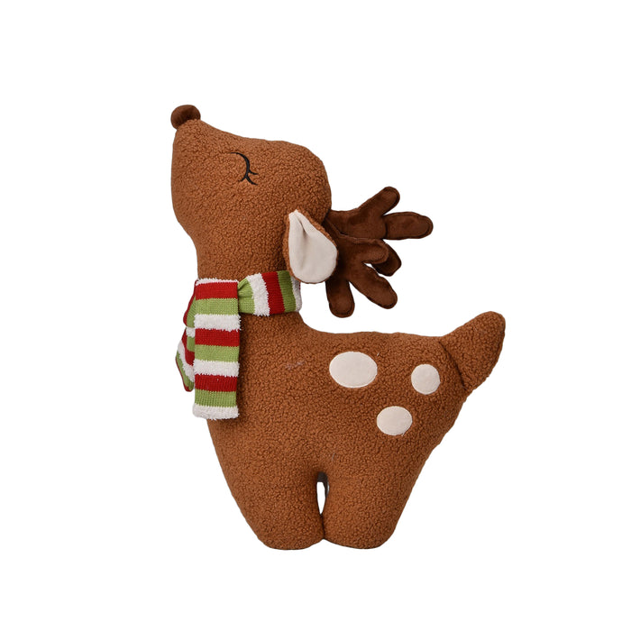 48cm Reindeer Shaped Cushion