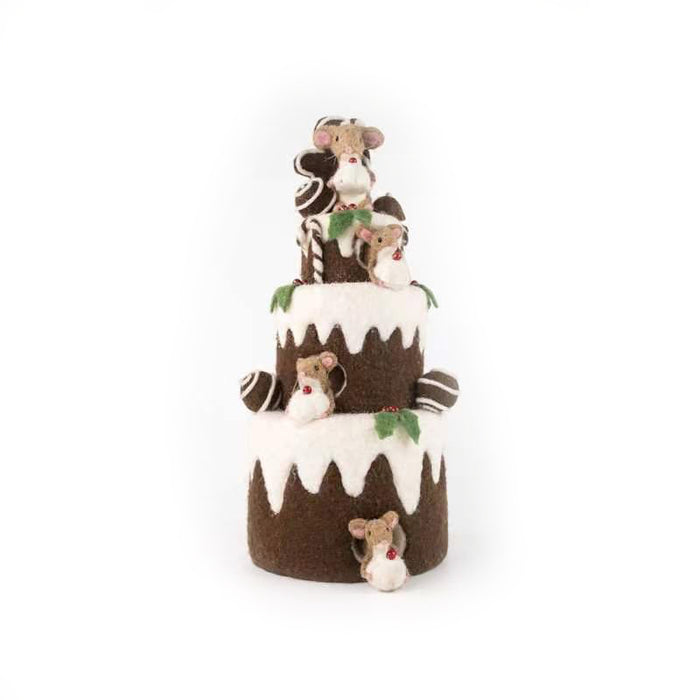 Felt Cake with Mices’ Party