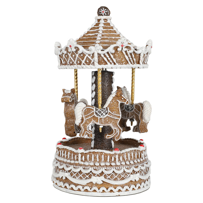 Gingerbread Carousel with music