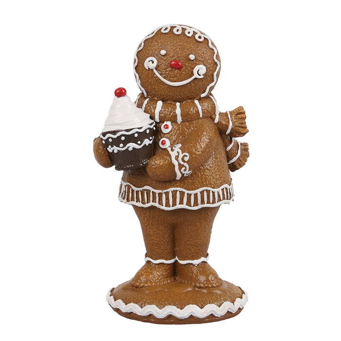 Mr. Gingerbread with Ice Cream Deco