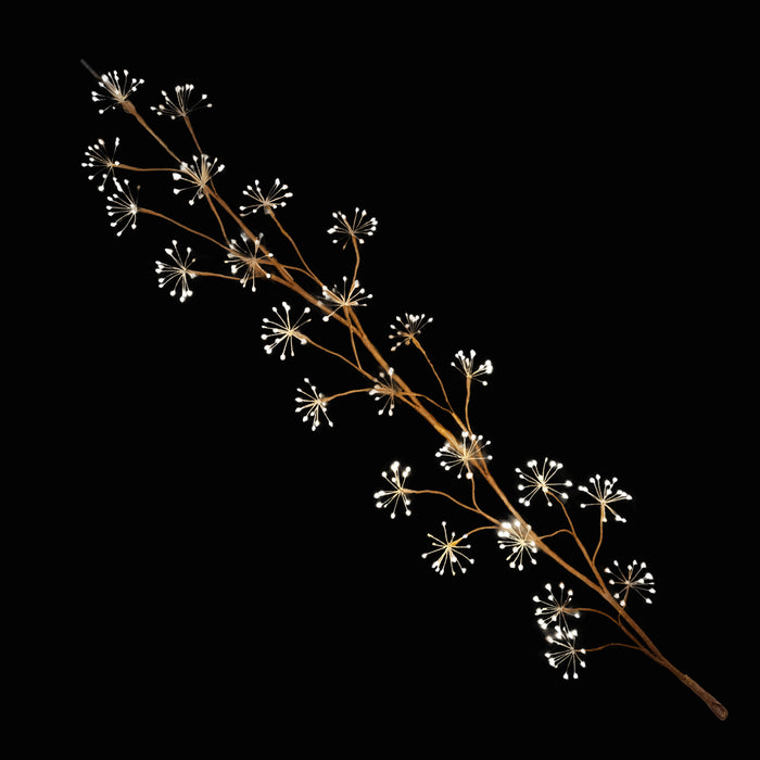 180cm Twinkle Starburst Garland with 360 Warm White LED Light