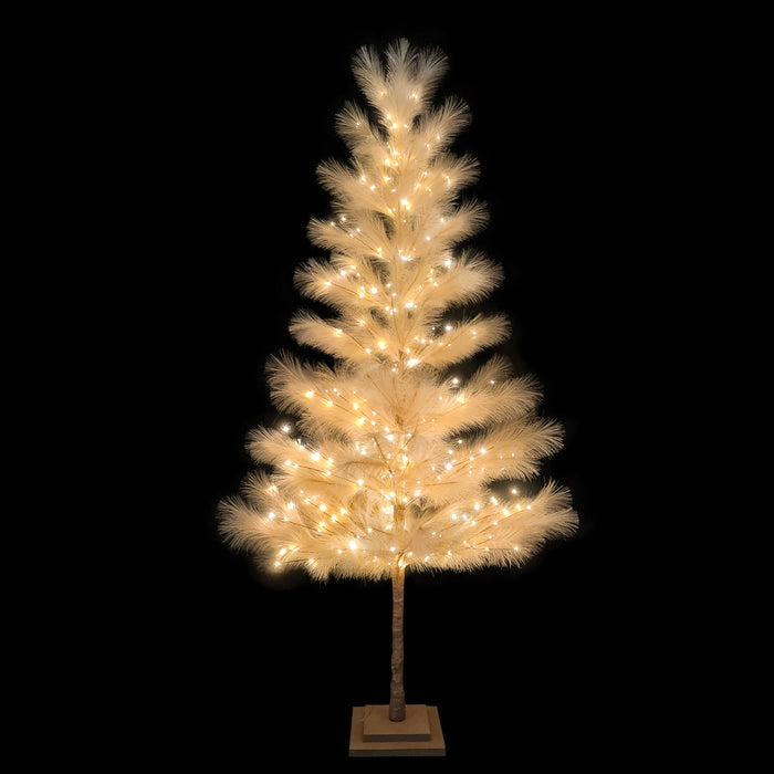 180cm Faux Pampers Grass Tree with 263 Warm & Cool LED Light