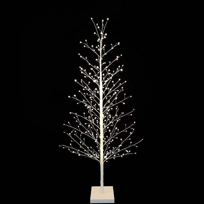 150cm Starry Light Tree w/ White Birch