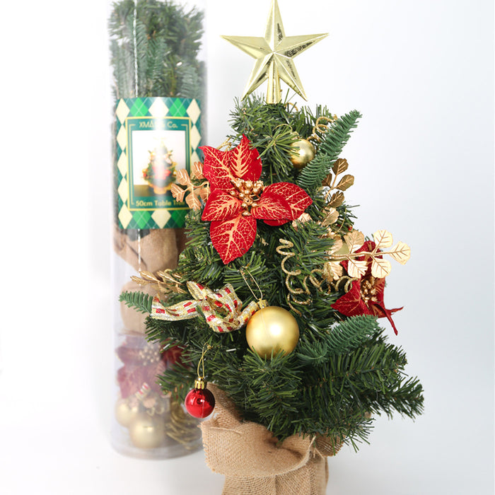 Mini Christmas Tree with Decoration Package
