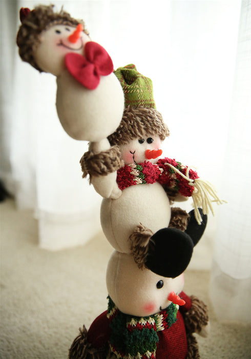 Four little snowmen Set