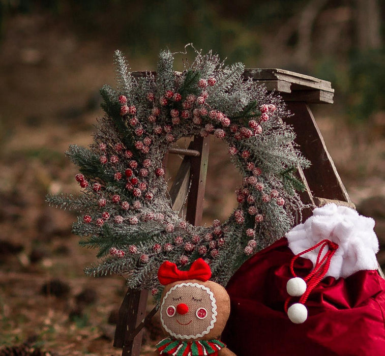 50cm Berry Decorated Wreath