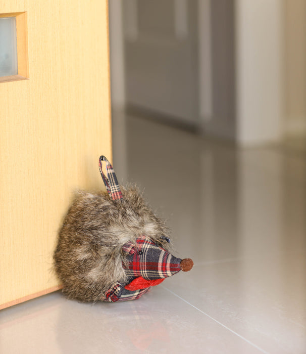 Christmas Hedgehog Door Stopper