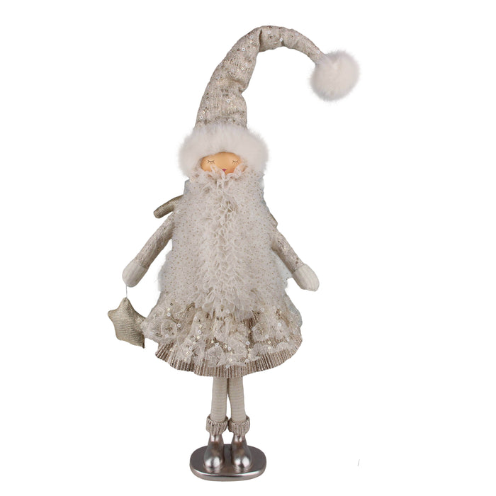 69cm Ivory Angel Standing Doll w/ Star