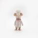Felt chef mouse in white jacket and hat – front view