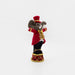 Felt circus elephant ringmaster on drum – right angle