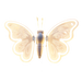 46cm fluttering butterfly light – illuminated product view