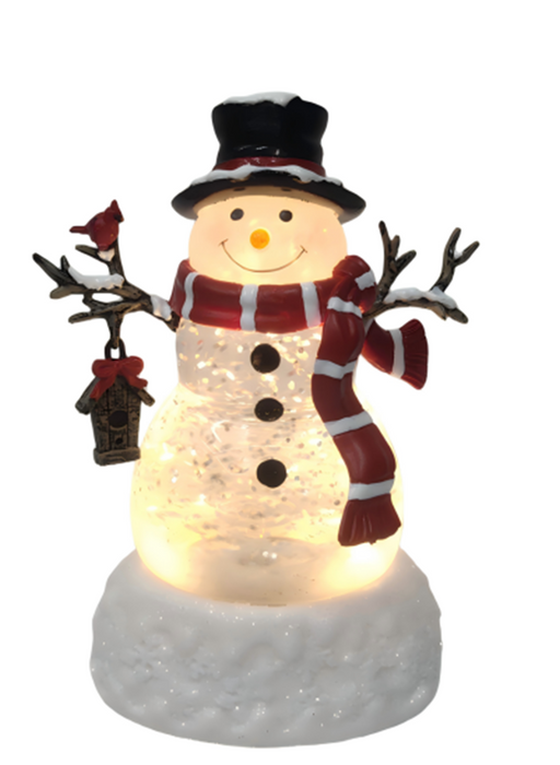 Snowing Petite  Snowman Small