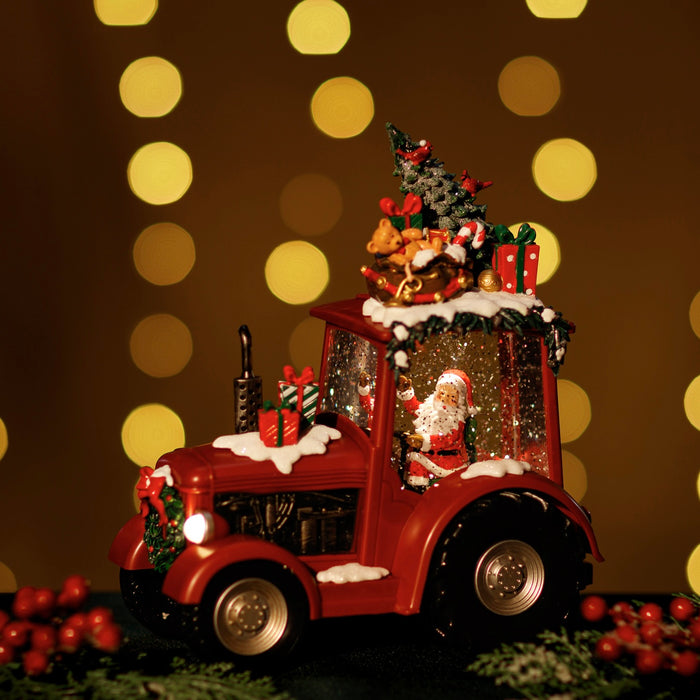 Snowing Ute w/ Santa and Gifts