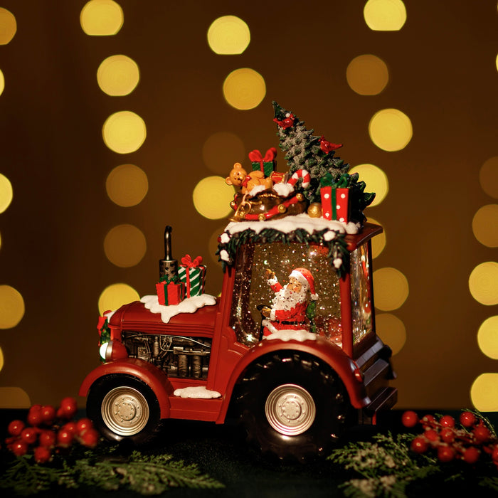 Snowing Ute w/ Santa and Gifts