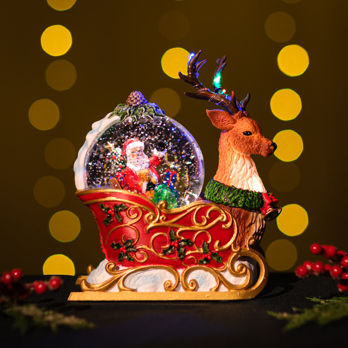 Snowing Santas / Nodding Reindeer
