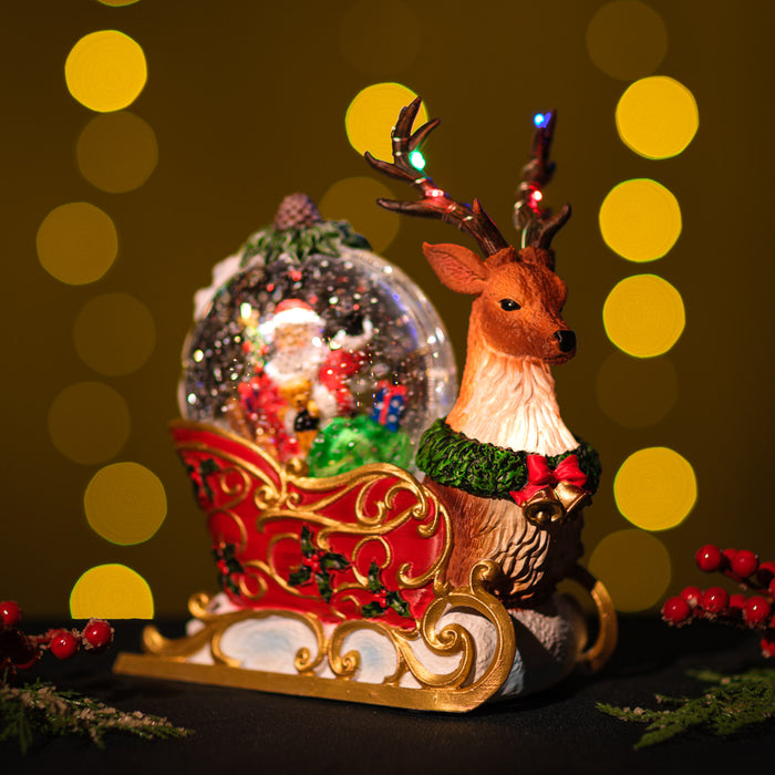 Snowing Santas / Nodding Reindeer