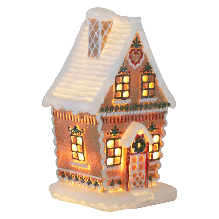 Gingerbread Village LED Gingerbread Cottage