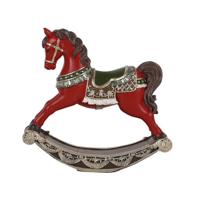 Resin rocking horse online