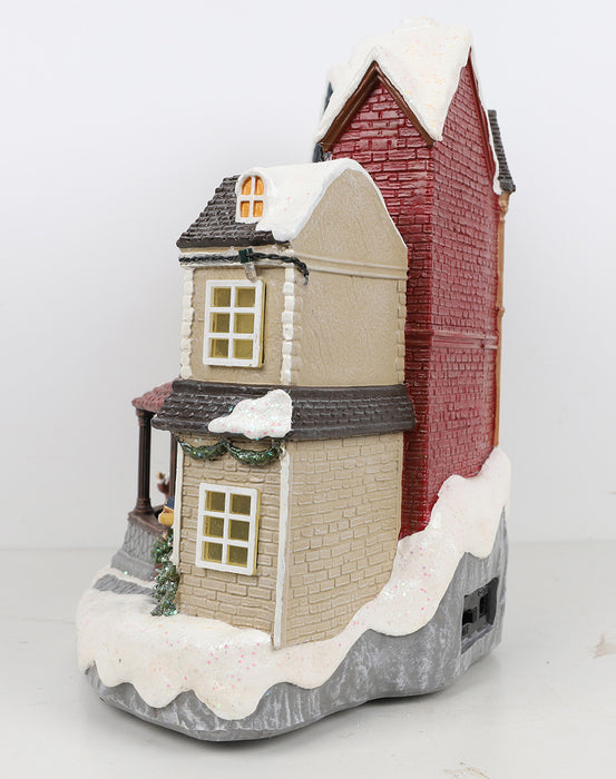 Animated Christmas village carousel – right side
