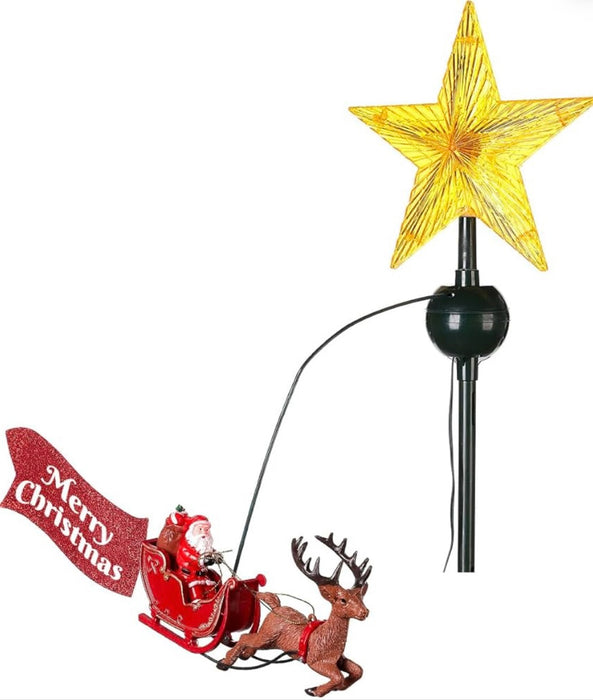 Tree Top Star w/ Rotating Sleight