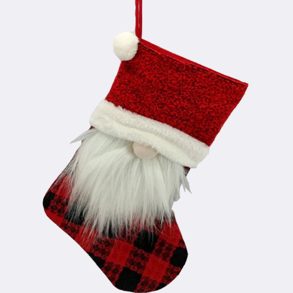 Christmas Gnome Stocking 22 Inch