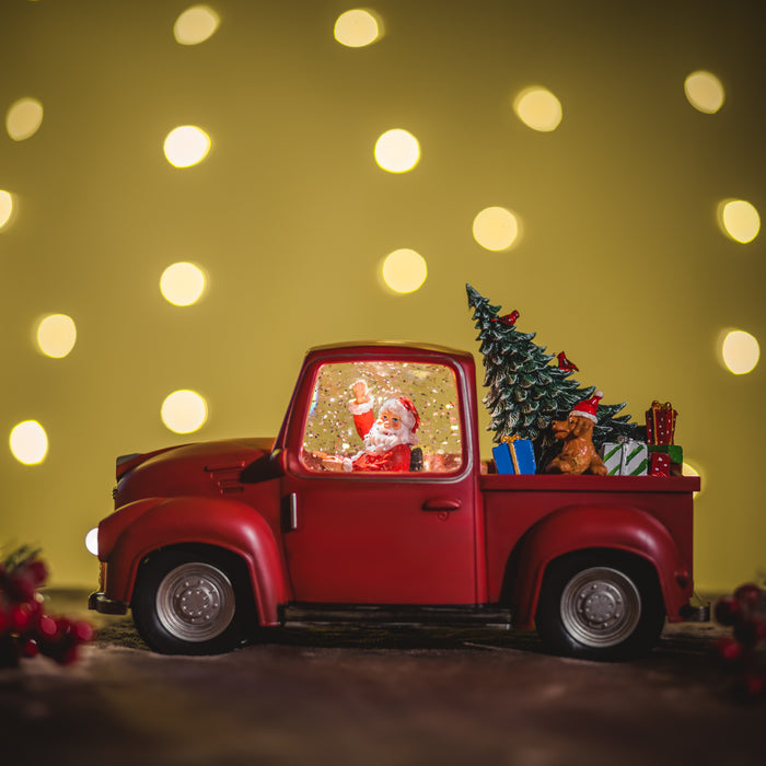 Snowing Ute Christmas Lantern - Dog & Gifts